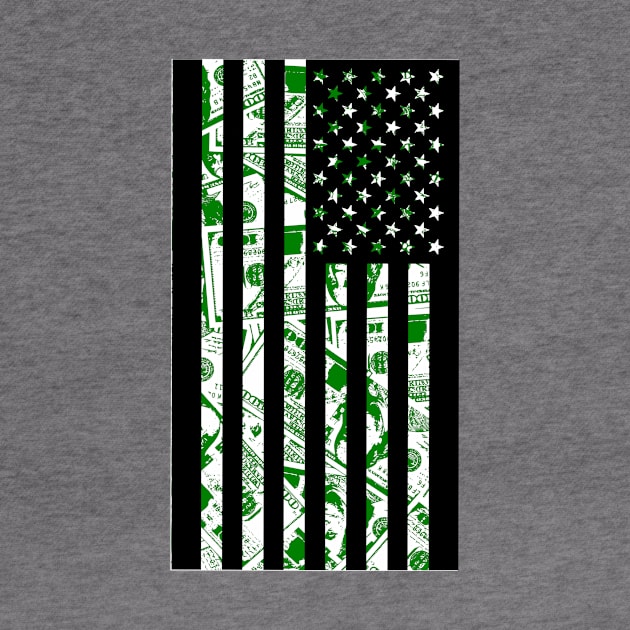 MONEY FLAG Front by Plutocraxy